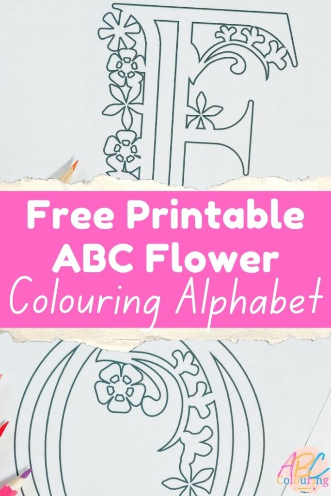 FREE! - Free Printable Alphabet Page Colouring