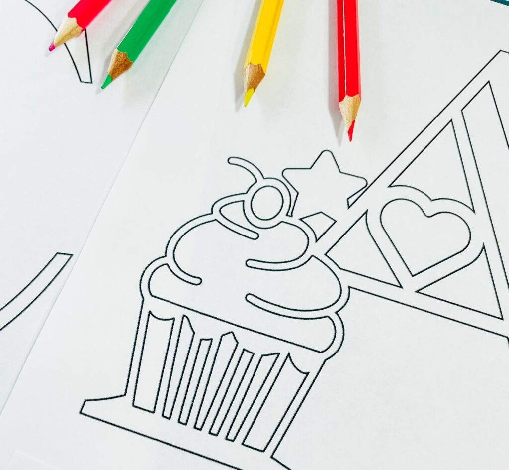 Free Printable Cupcake Coloring Pages For Kids